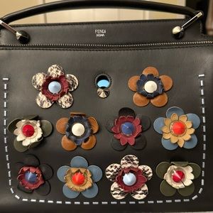 Authentic Rare Leather Fendi bag